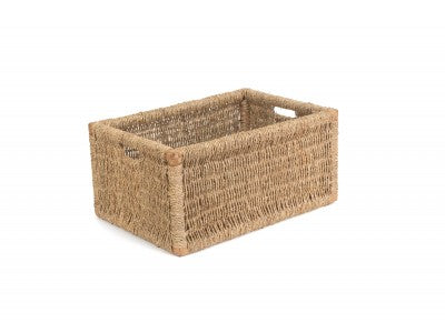 EXTRA LARGE SEAGRASS STORAGE BASKET