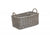 SMALL SHALLOW ANTIQUE WASH STORAGE BASKET