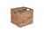 SMALL SQUARE WATER HYACINTH STORAGE BASKET