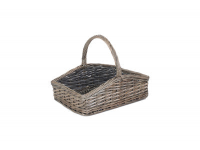 LARGE SLOPE-SIDED ANTIQUE WASH TRUG