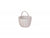 ROUND WHITE WASH SHOPPER