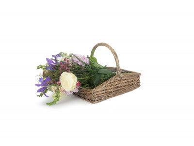 SMALL SLOPE-SIDED ANTIQUE WASH TRUG