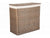 RECTANGULAR PARTITION LAUNDRY BASKET