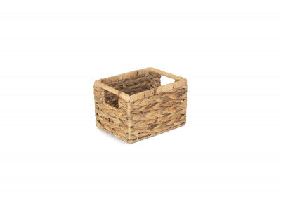 NORDIC WATER HYACINTH STORAGE BASKET SIZE 1