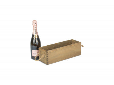 VINTAGE FIRED CHAMPAGNE & WINE PLANTER