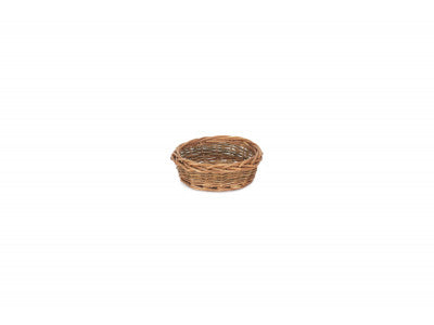 SMALL UNPEELED WILLOW ROUND TRAY