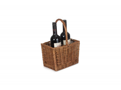 DOUBLE STEAMED 2 BOTTLE WINE CARRIER