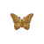 Gold Butterfly Drawer Knobs