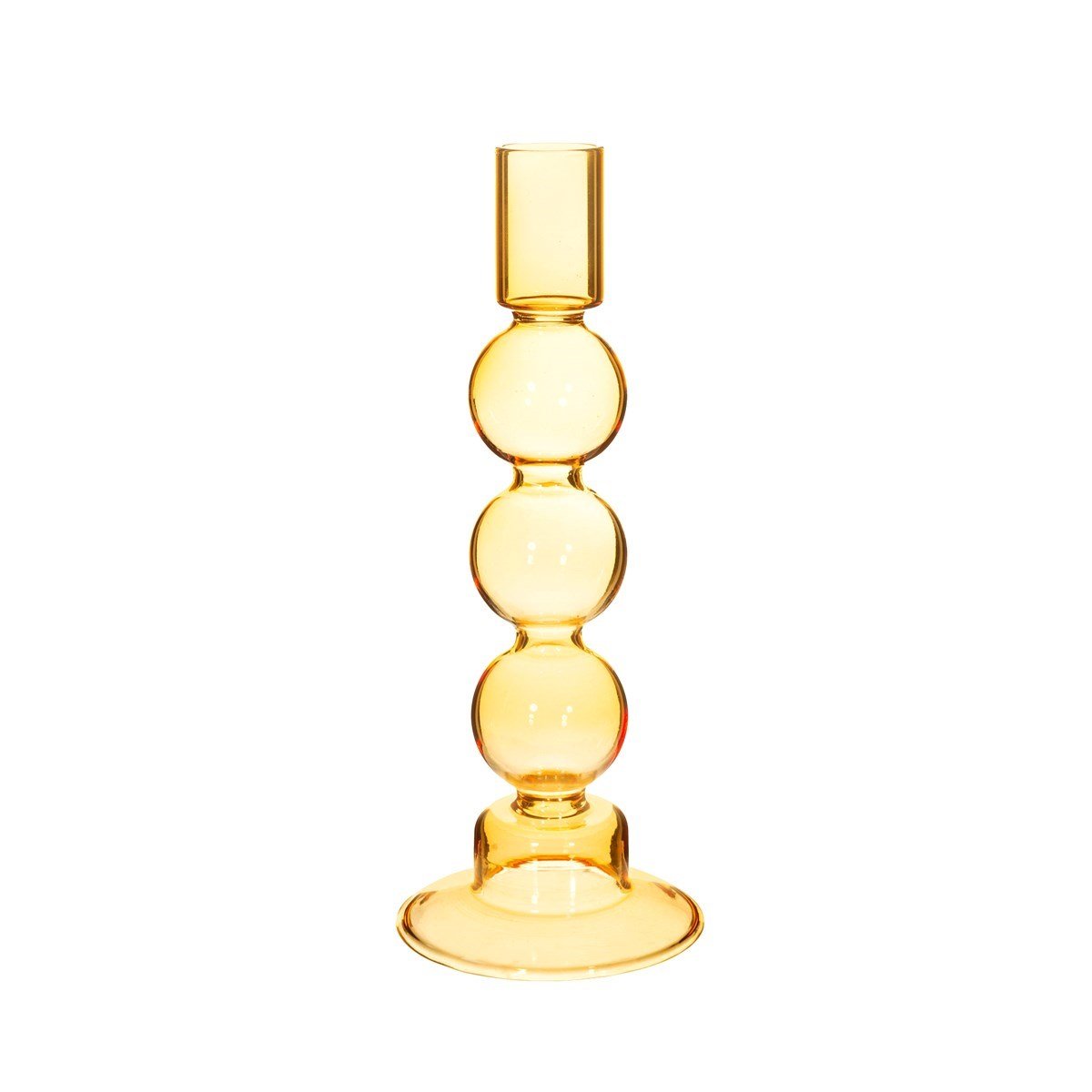 Bubble Candleholder Yellow