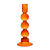 Bubble Candleholder Red