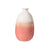 Dip Glazed Ombre Pink Vase