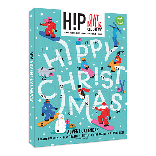 H!P Oat M!lk Chocolate Advent Calendar 120g [WHOLE CASE]