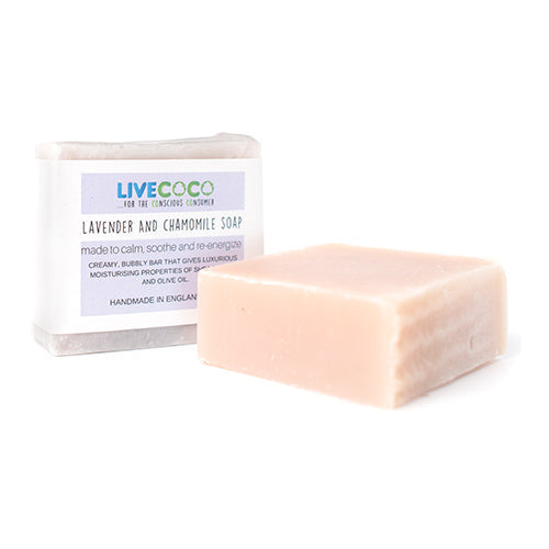 LiveCoco Natural Soap-Lavendar & Chamomile 5g [WHOLE CASE]