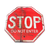 Vintage Metal Sign - Stop, Do Not Enter Sign