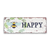 Vintage Metal Sign - Bee Happy Wall Sign