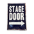 Vintage Metal Sign - Stage Door Metal Wall Sign