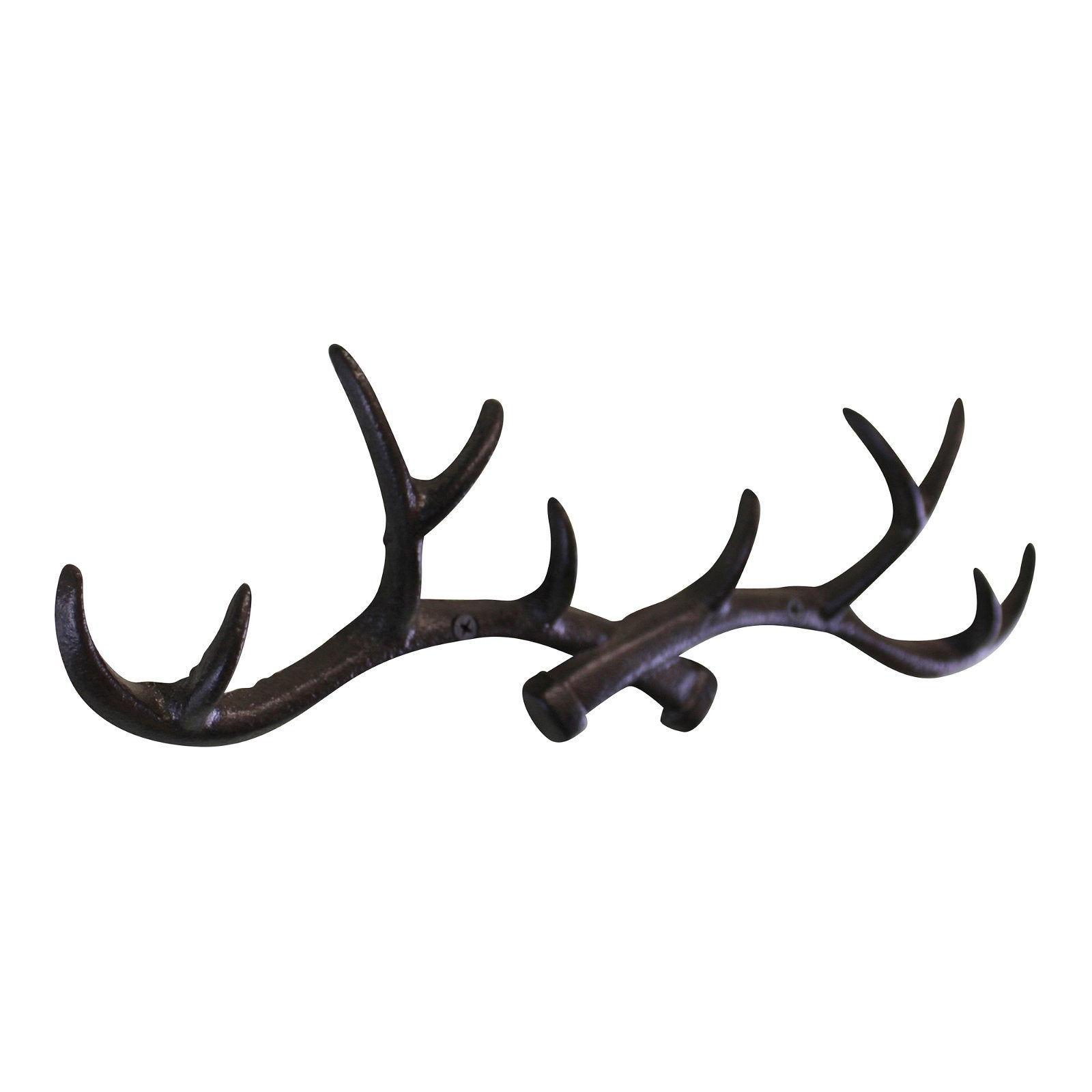 Rustic Cast Iron Wall Hooks, Reindeer - The Pop Up Deli