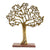 Antique Gold Tree On Wooden Base Medium