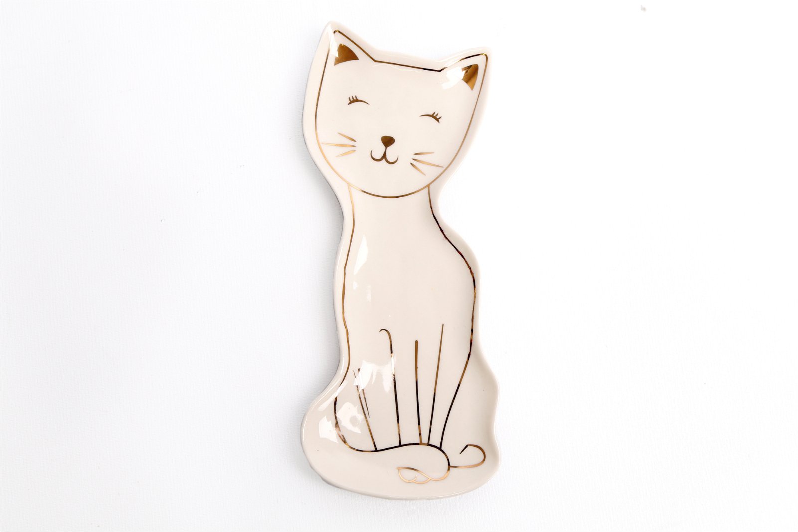 Ceramic Cat Spoon Rest 22cm