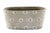 Grey Stone Hearts Planter Rectangular