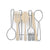 Spoon, Fork & Knife Wall Decoration 45cm