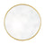 Round Gold Mirror