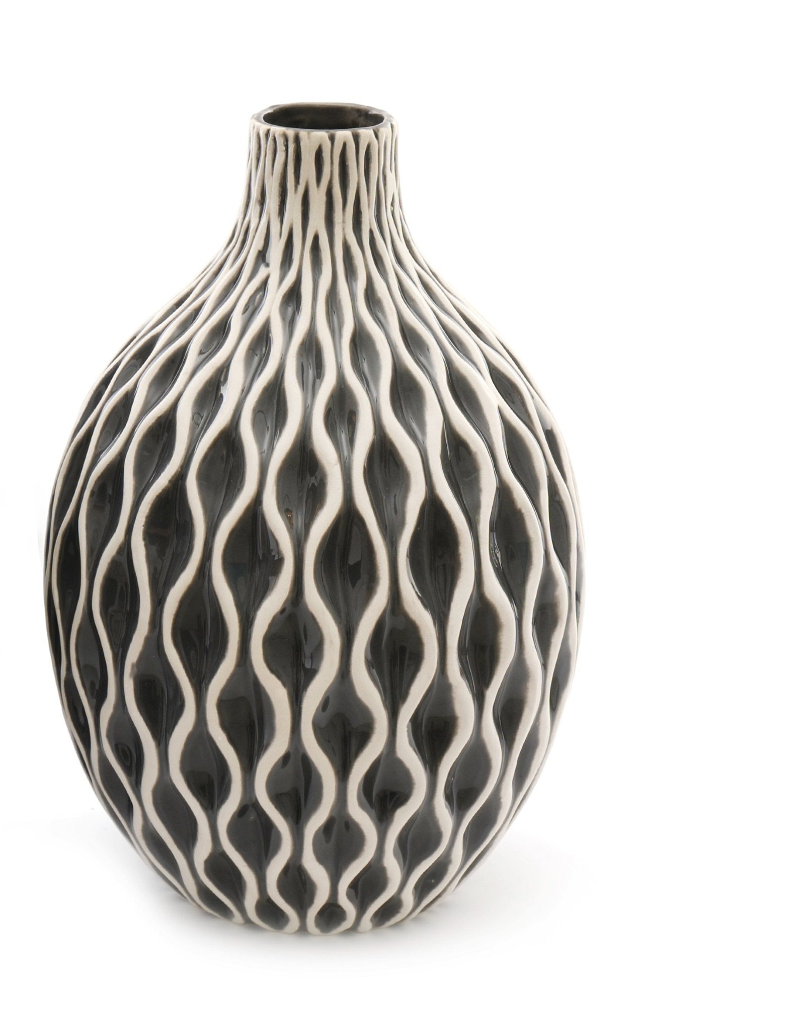 Grey Serenity Vase