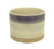 Blue Striped Ceramic Planter