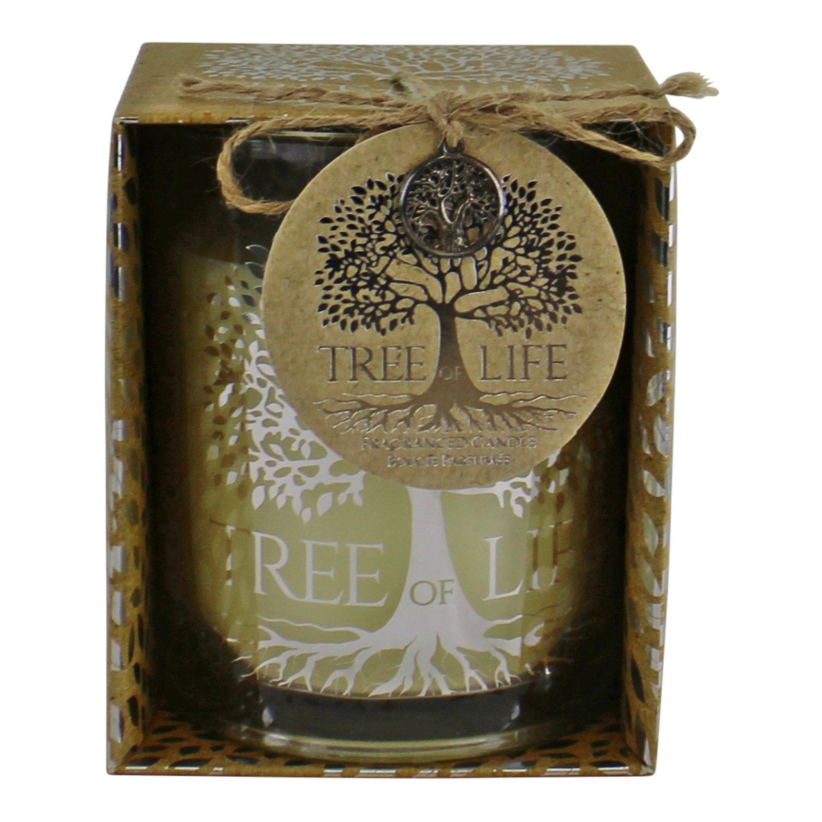 Tree Of Life Fragranced Candle In Gift Box