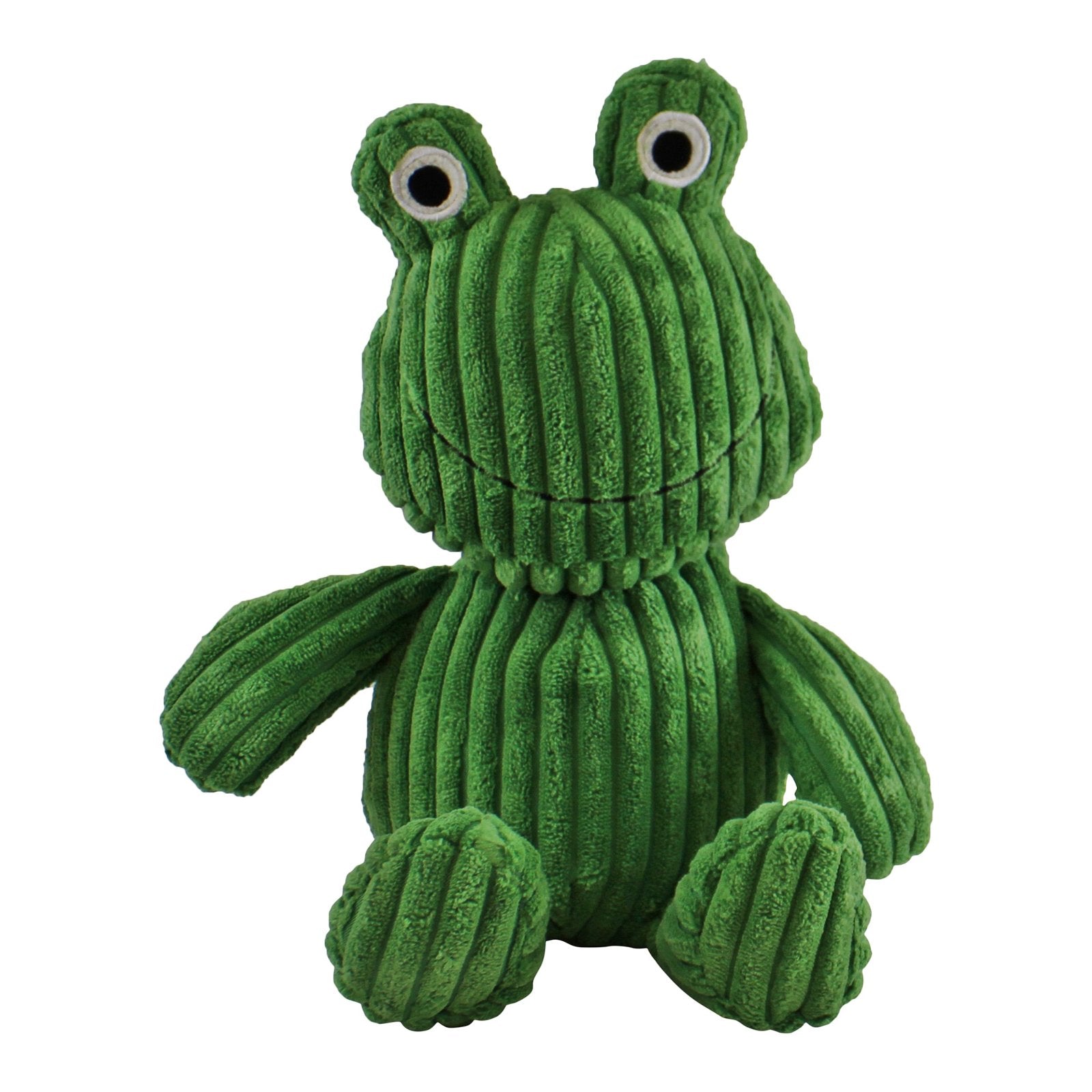 Ribbed Fabric Frog Doorstop, 27cm