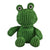 Ribbed Fabric Frog Doorstop, 27cm