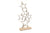 Stars On Wooden Base Ornament 40cm