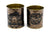 Set of 2 Bee Storage Tins