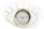 Golden Colour Eye Clock 30cm